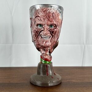 Vintage Freddy Krueger Horror Movie A Nightmare On Elm Street Wine Goblet Cup